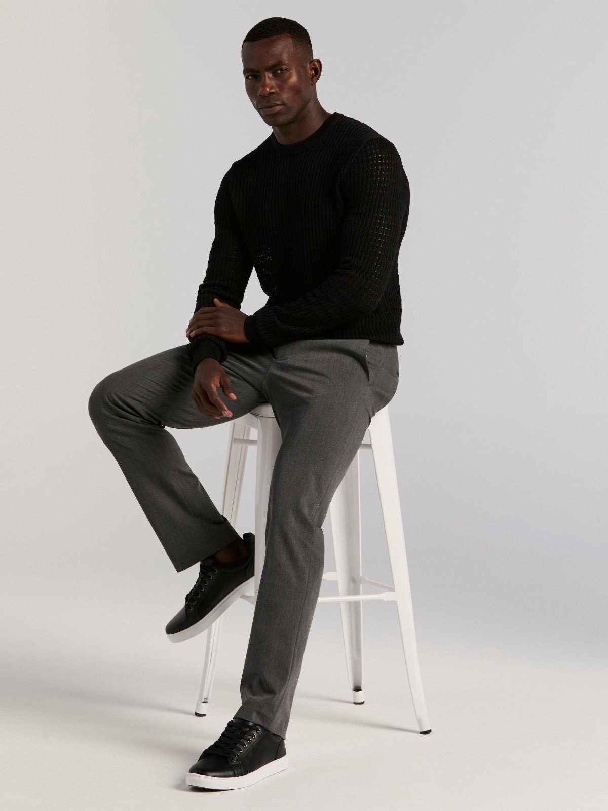 Cotton Crew Neck Sweater