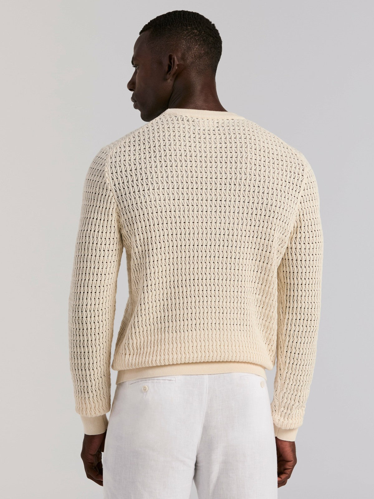 Cotton Crew Neck Sweater
