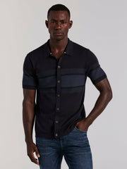 Cotton Modal Textured Button Front Sweater