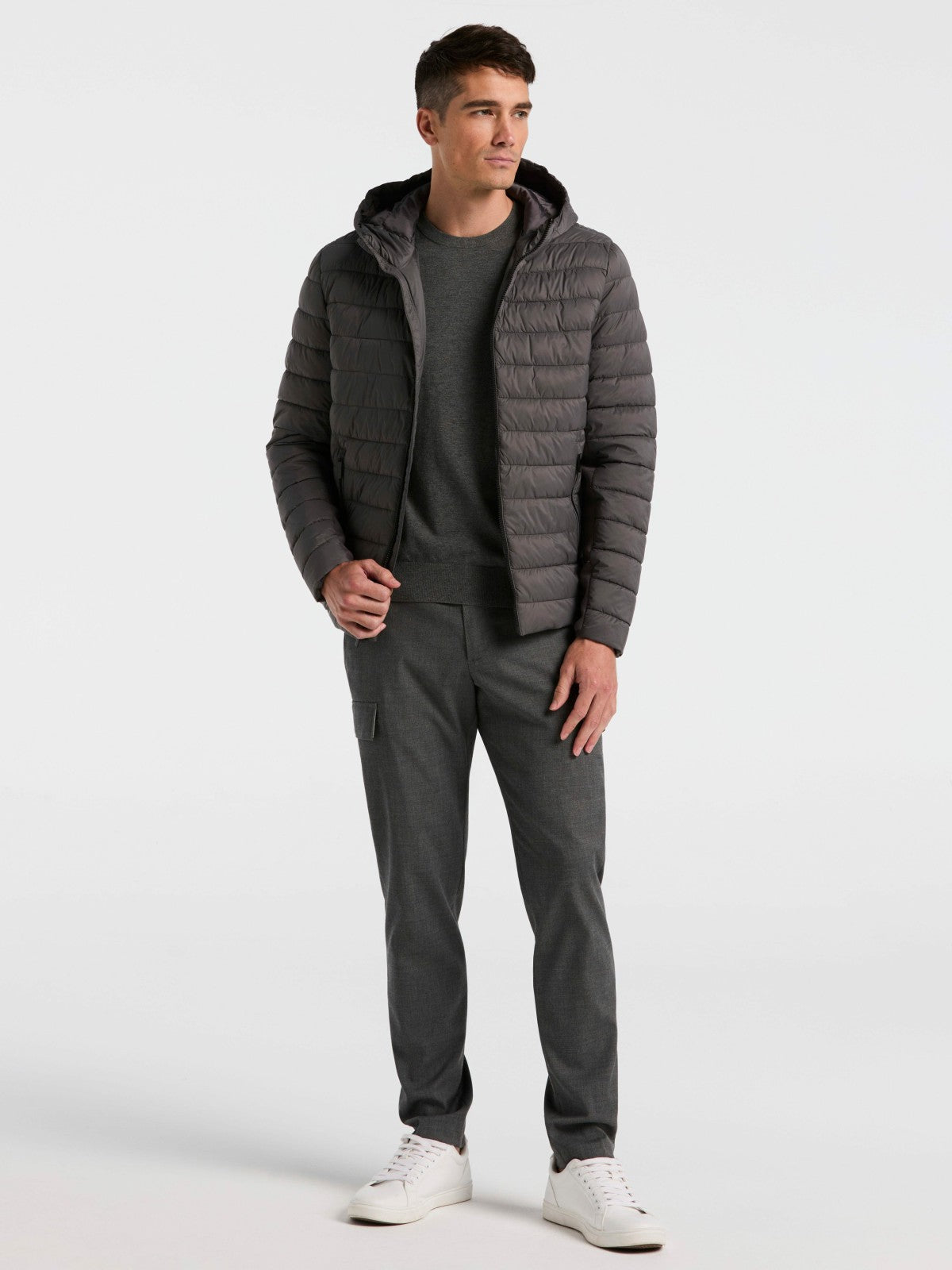 Hybrid Lightweight Puffer Jacket