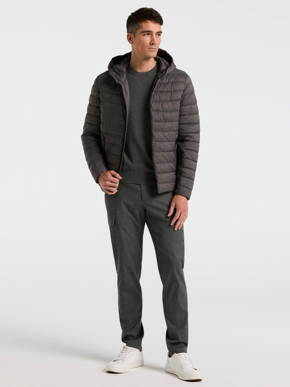 Hybrid Lightweight Puffer Jacket