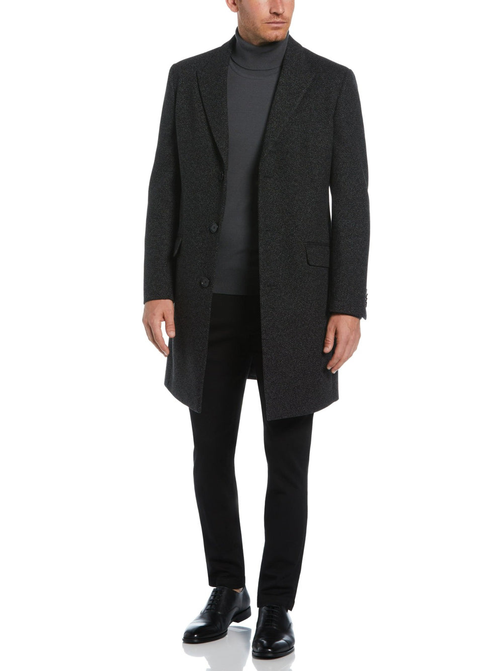 Single Breasted 3 Button Overcoat