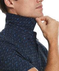 Total Stretch Geo Print Shirt