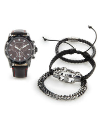 Watch & Bracelet Gift Set