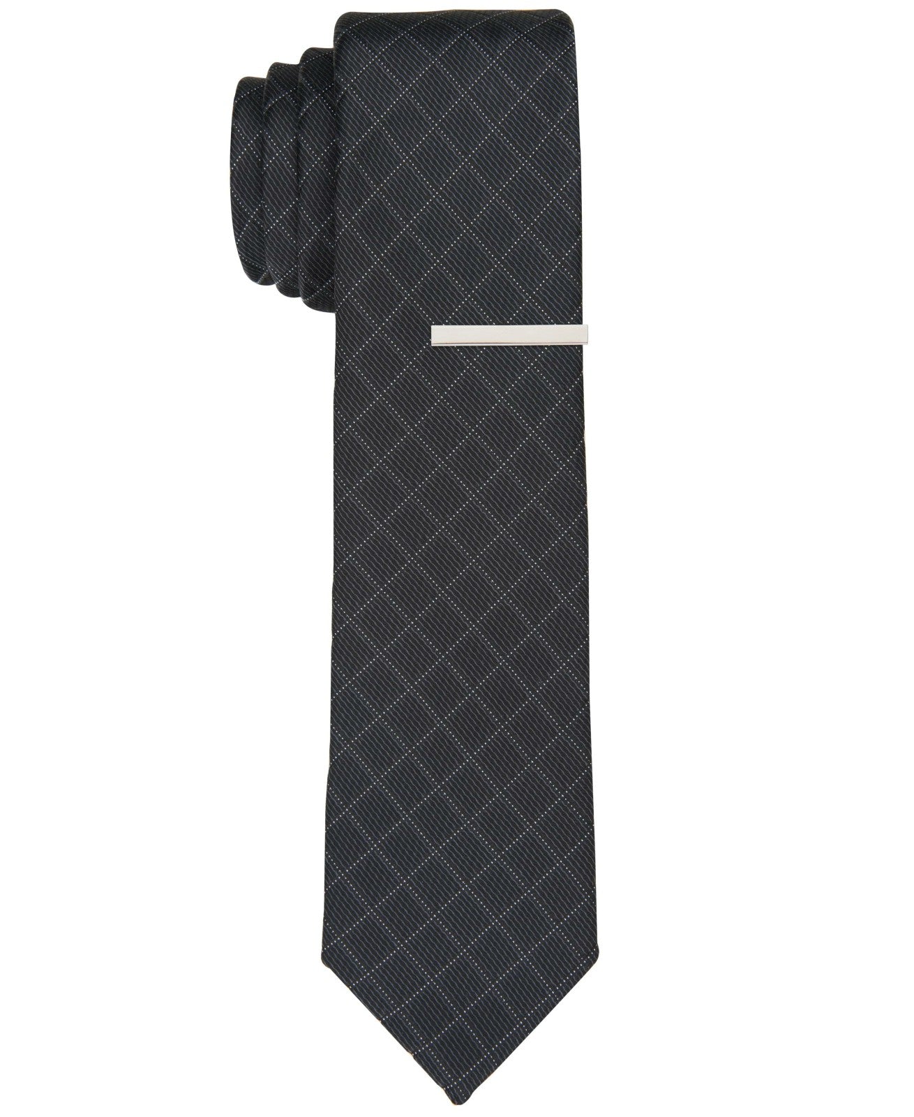 Babbaro Grid Black Tie
