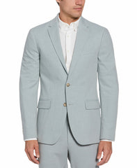 Men's Long Sleeve Slim Fit Stretch Tech Suit Jacket