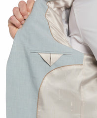 Men's Long Sleeve Slim Fit Stretch Tech Suit Jacket