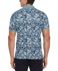 Men's Short Sleeve Allover Print Polo