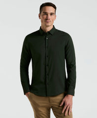 Men's Untucked Slim Fit Stretch Shirt