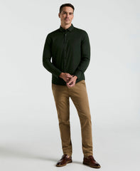 Men's Untucked Slim Fit Stretch Shirt