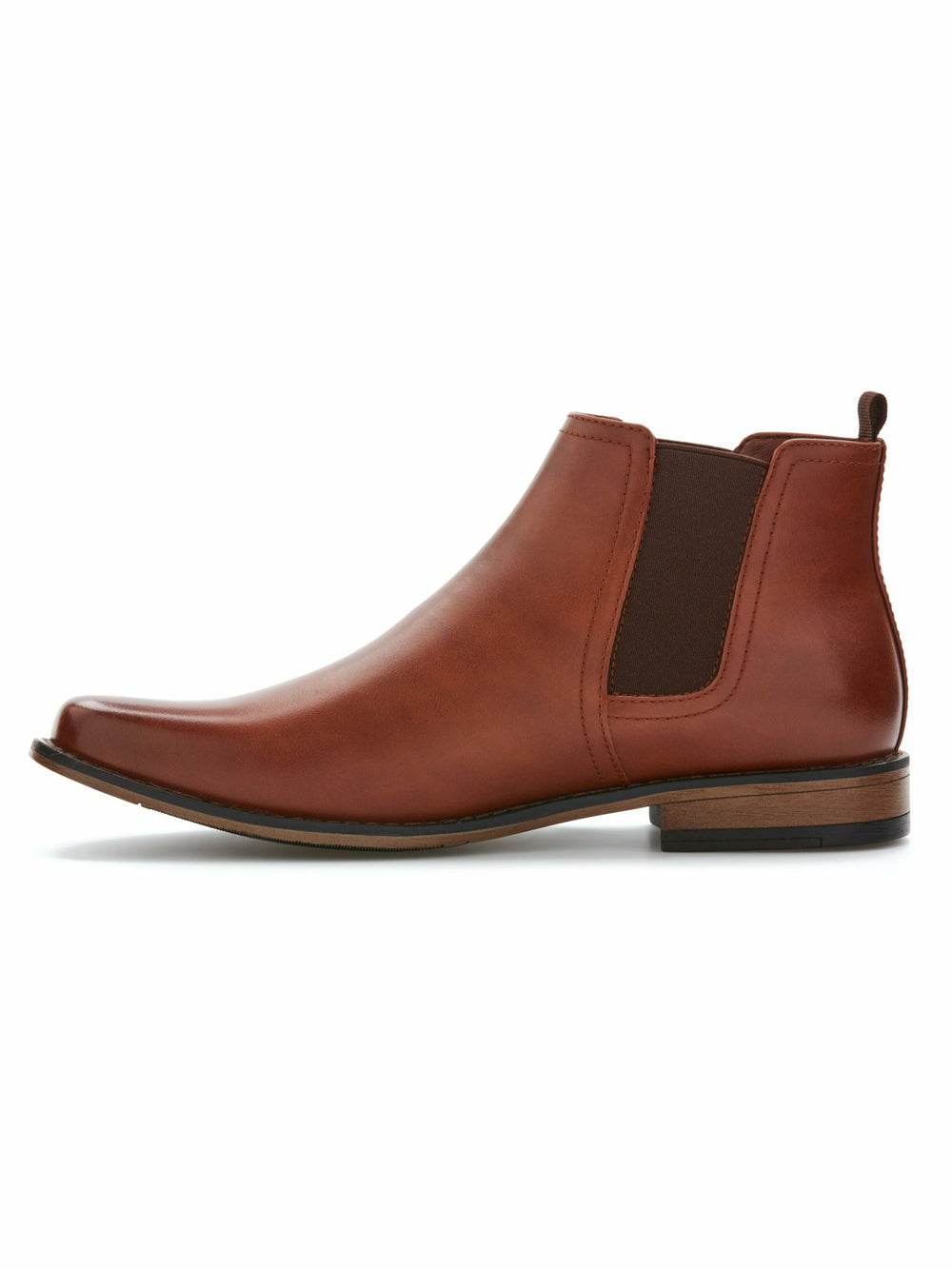 Chris Boot | Men's Faux Leather Chelsea Boot | Perry Ellis