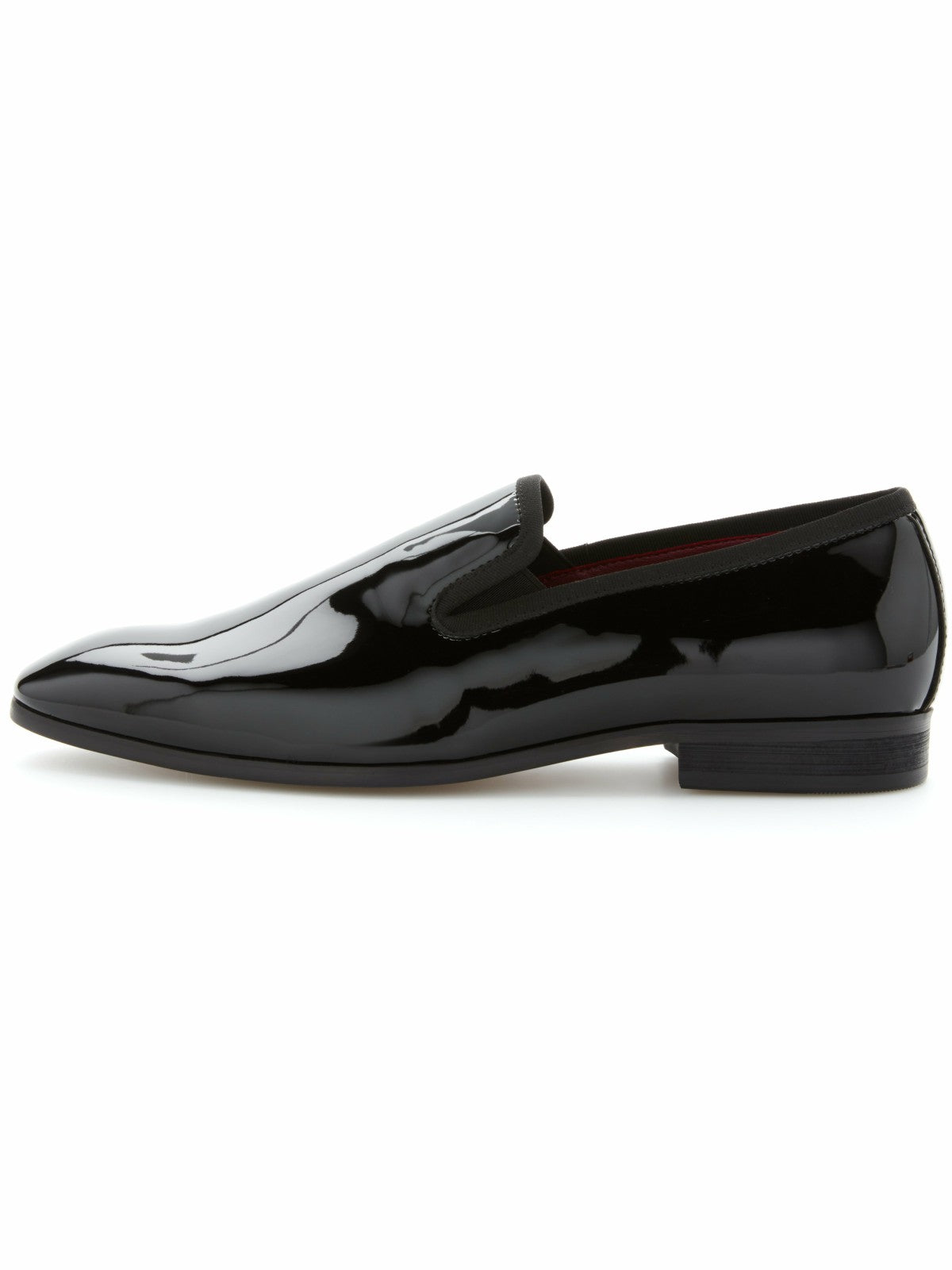 Men’s Patent Leather Slip-On Shoes - Formal & Sleek | Perry Ellis