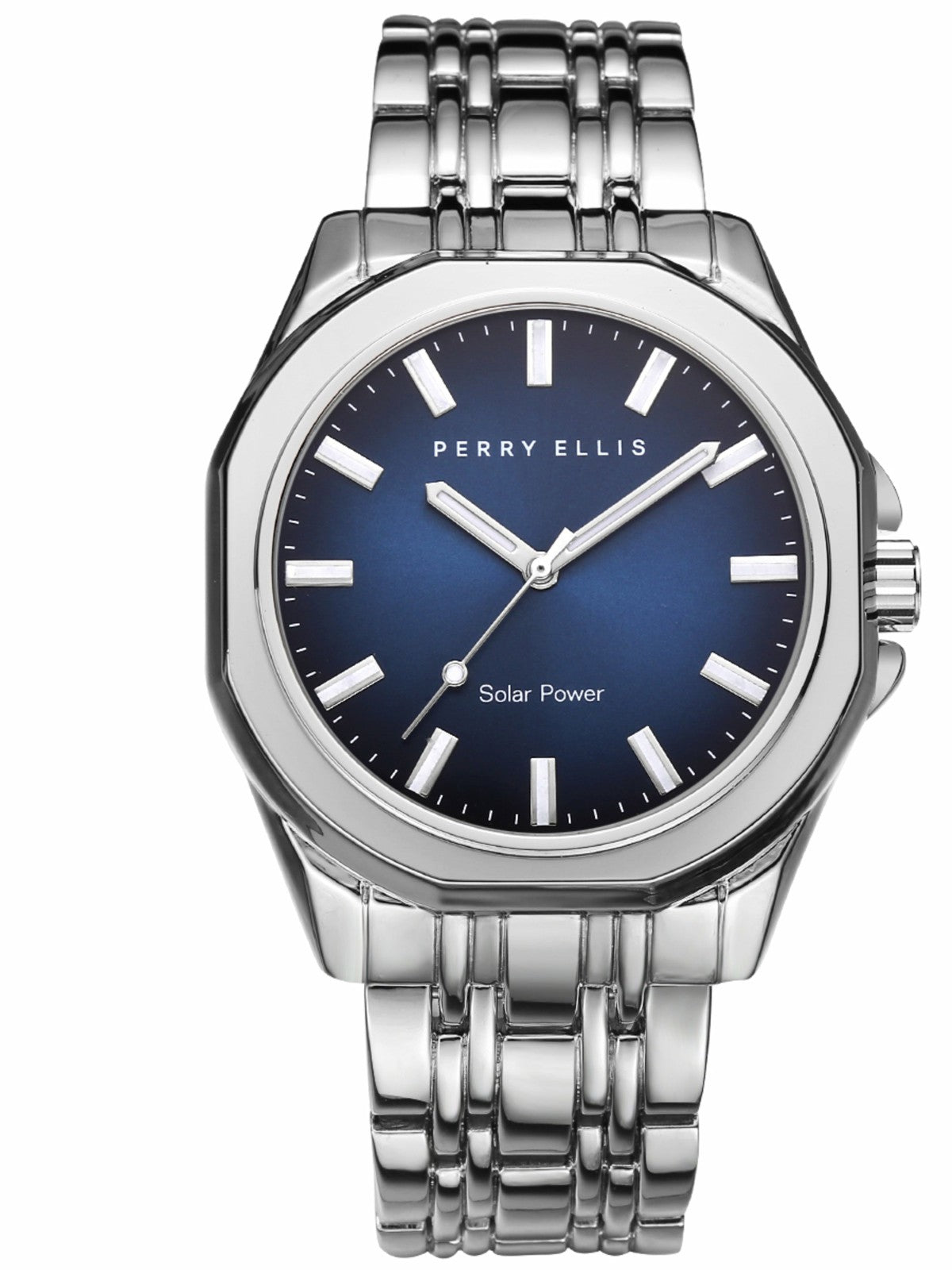 Perry Ellis 42mm Solar Powered Bracelet Watch