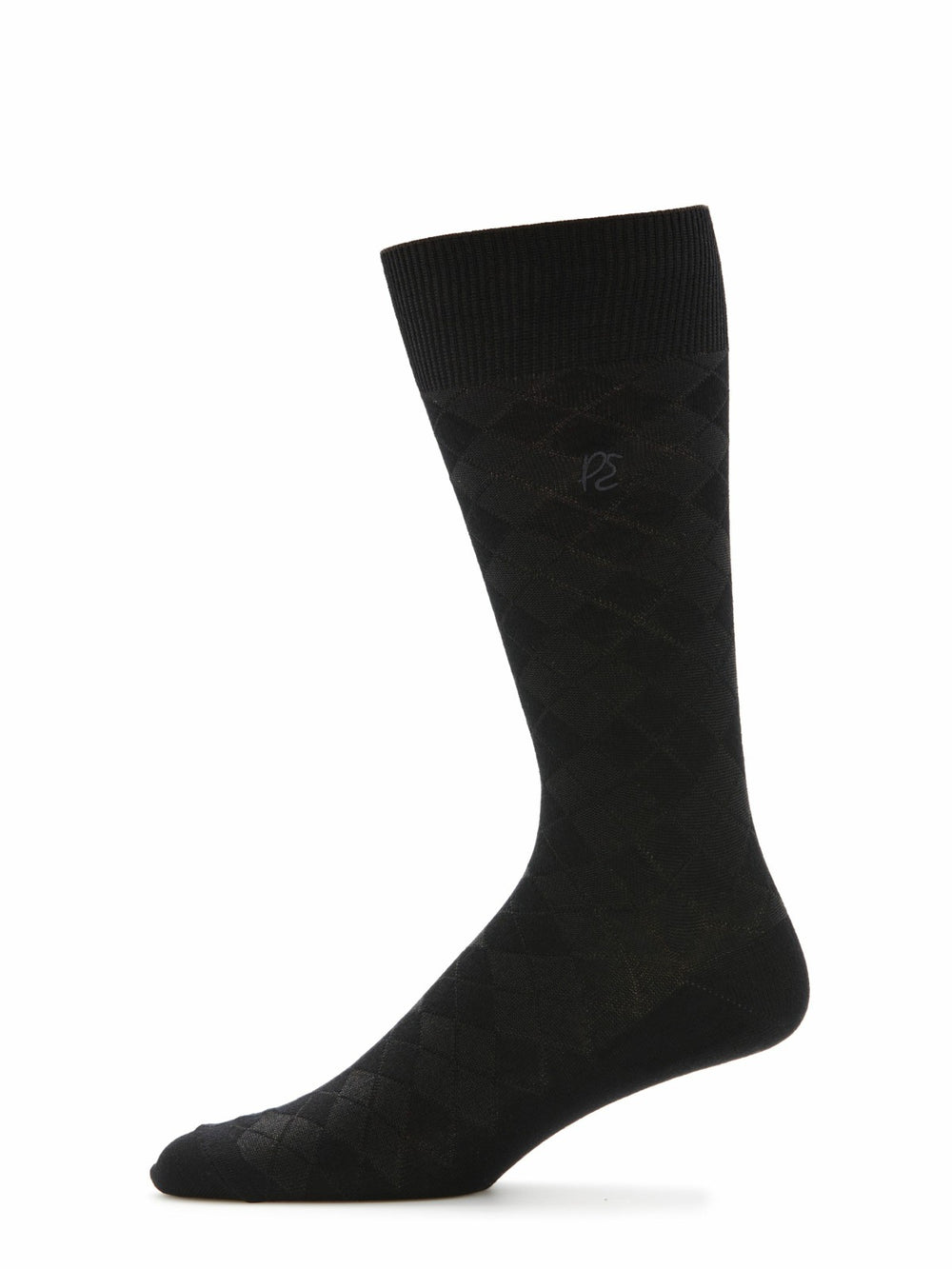 Diamond Stitch Logo Socks