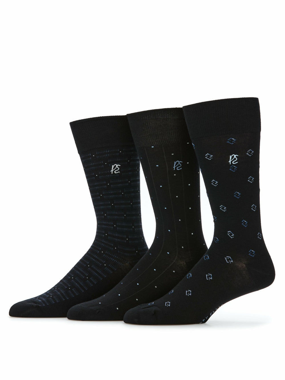 3-Pack Neats Patterned Dress Socks