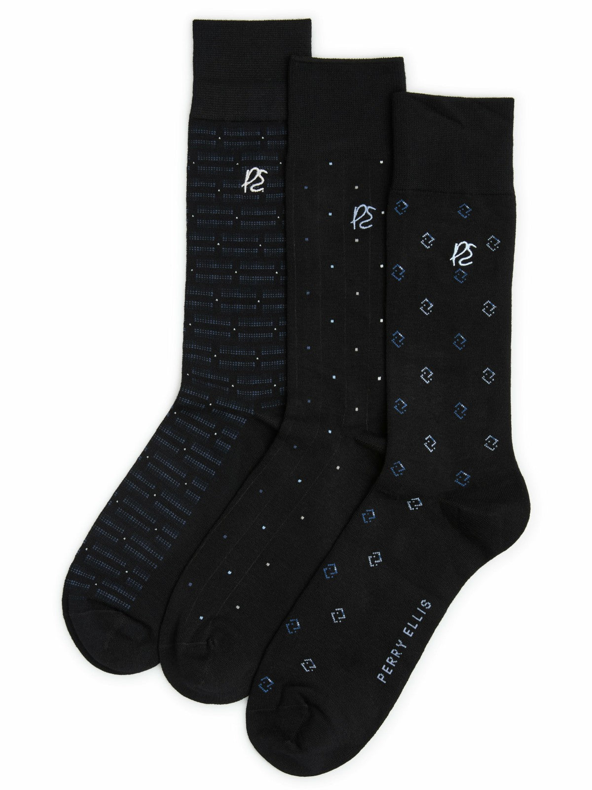 3-Pack Neats Patterned Dress Socks